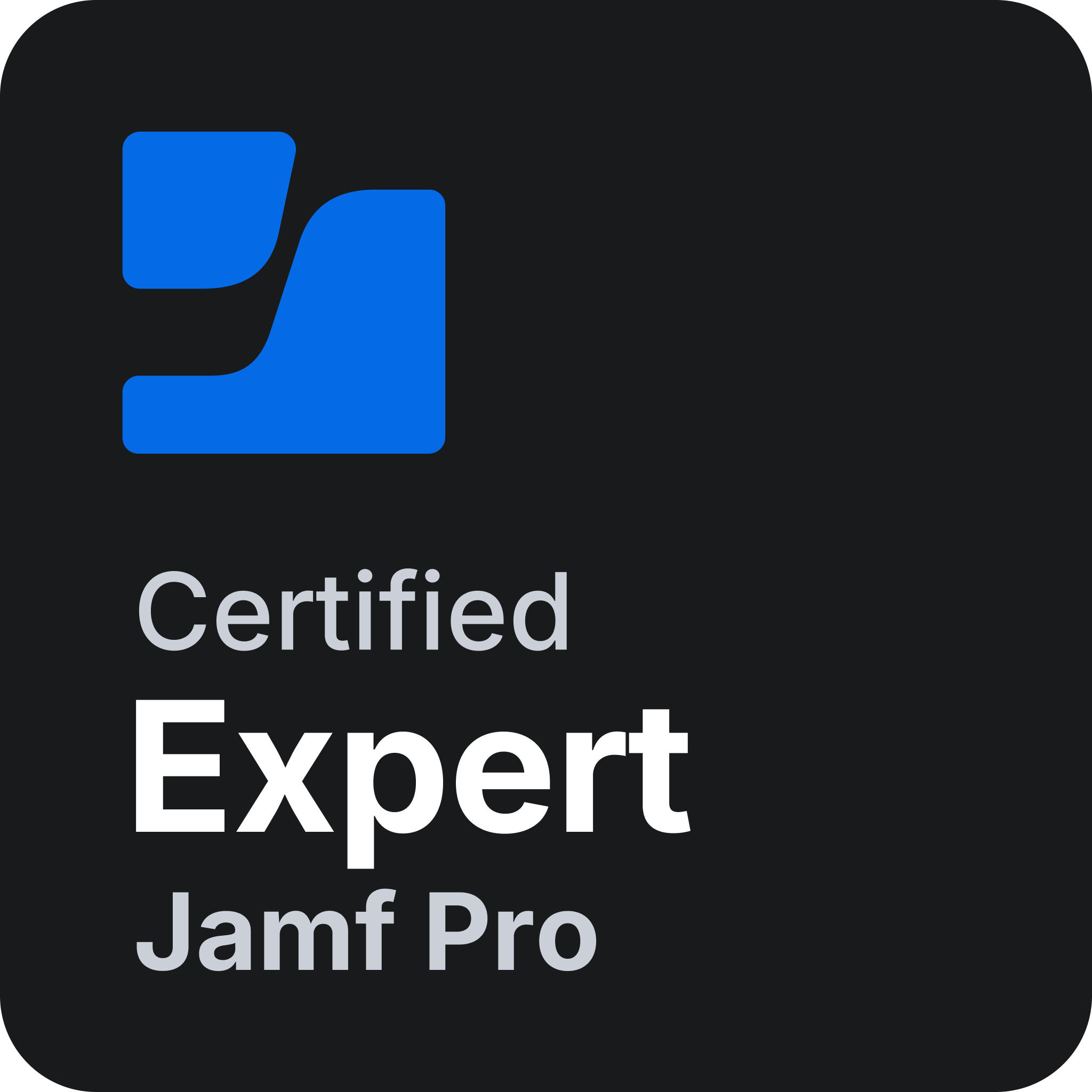 Jamf Certified Expert - Jamf Pro