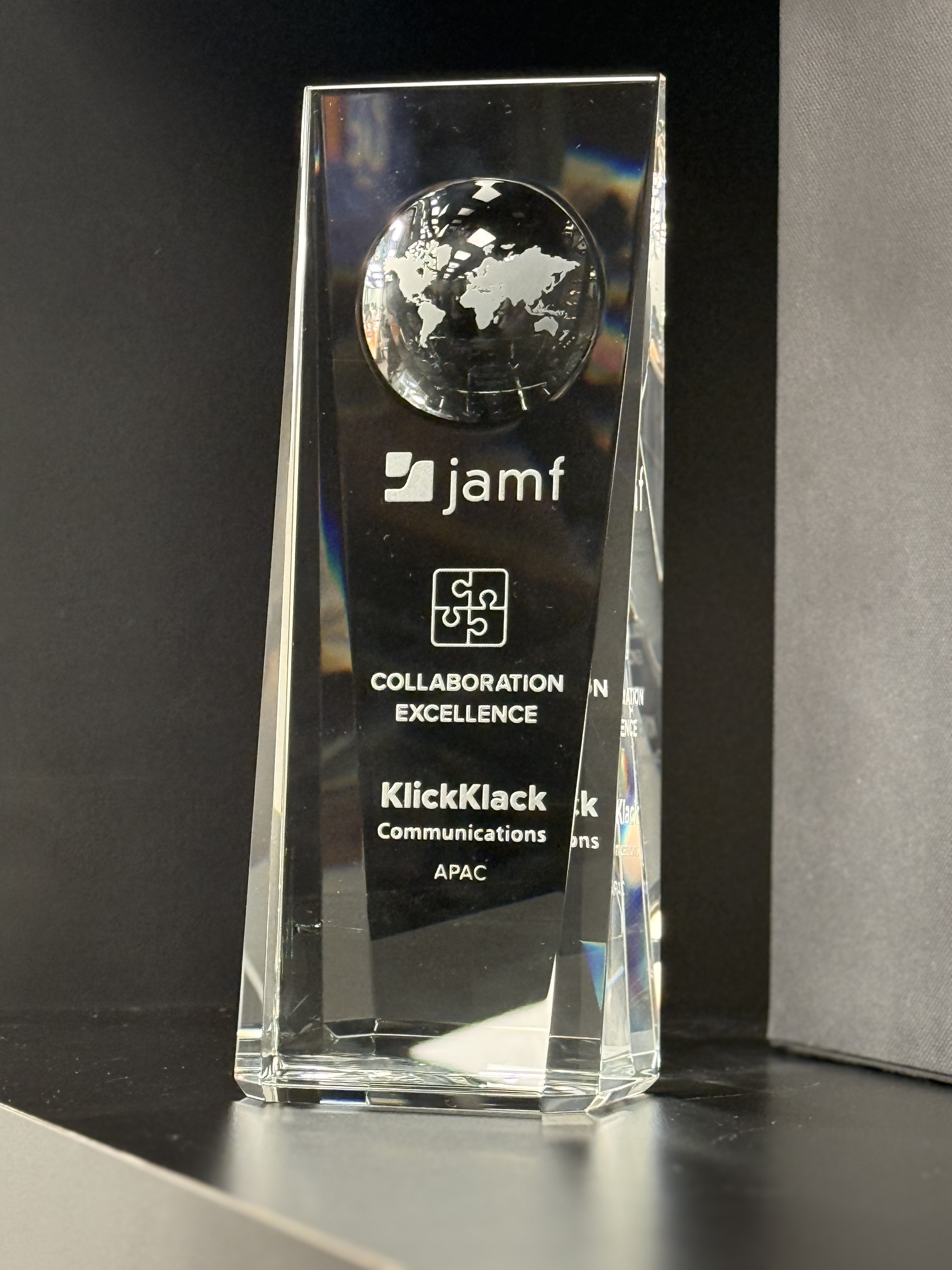 Jamf Collaboration Excellence Award - APAC